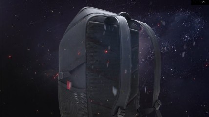 戴尔背包英文版三维动画